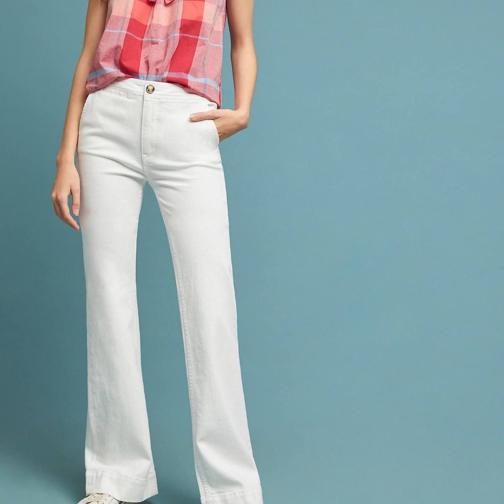 Pilcro and the letterpress high-rise boot cut jeans sz 31